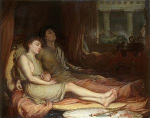 Sleep and his Half-Brother Death by John William Waterhouse